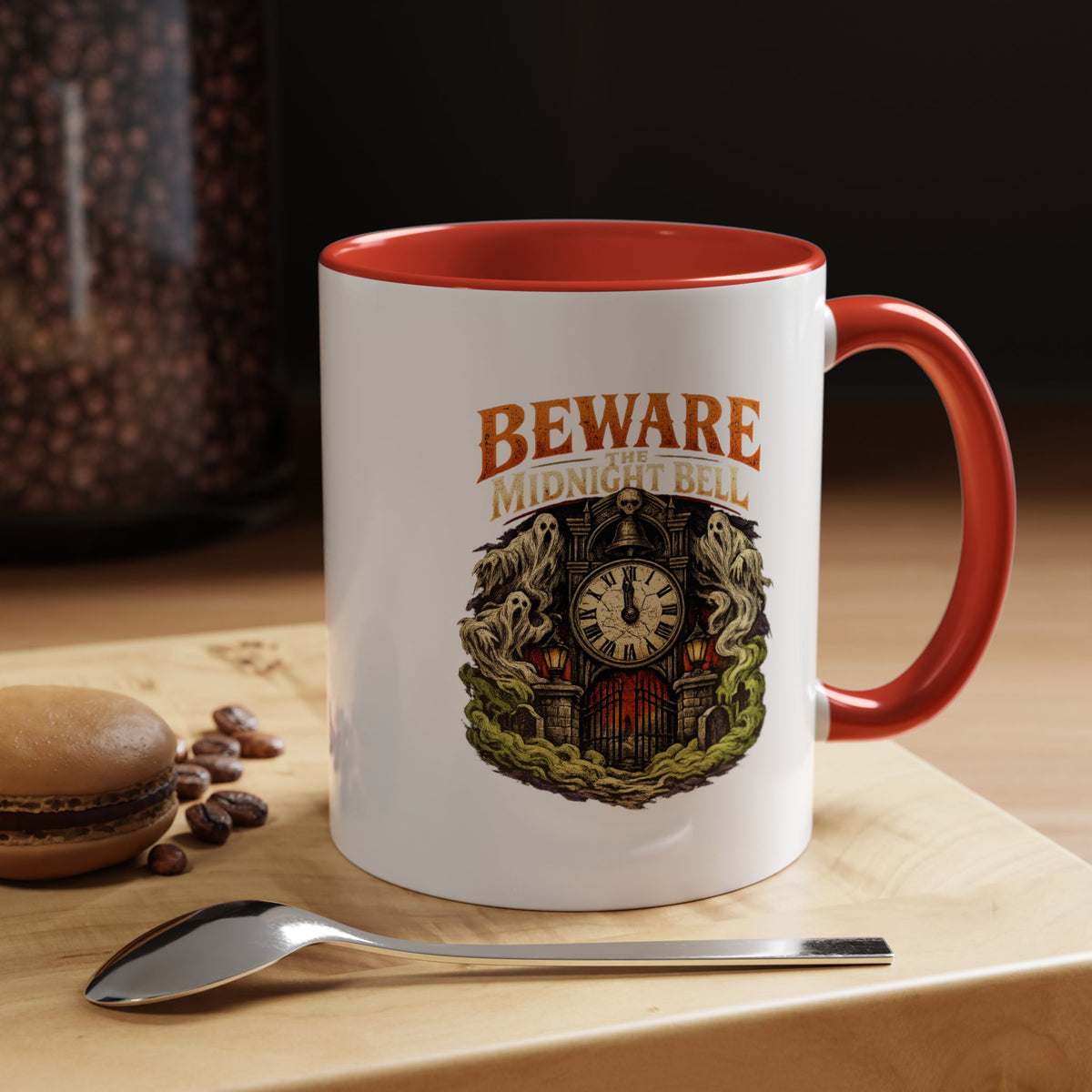 Halloween Beware Accent Coffee Mug