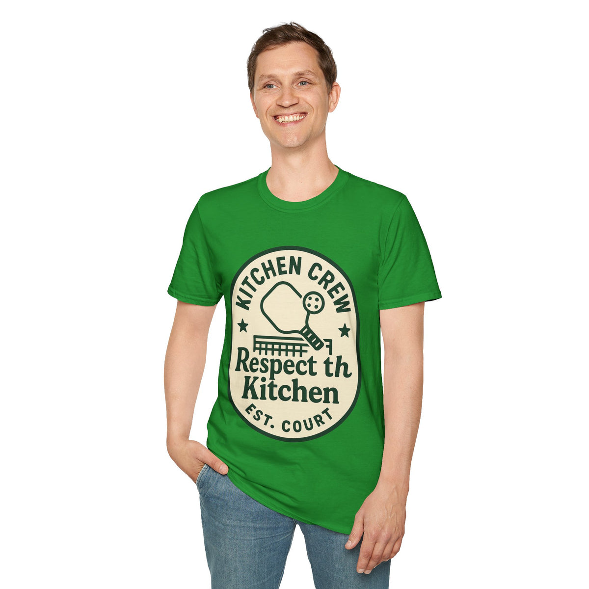Kitchen Crew T-Shirt — "Respect the Kitchen" Casual Graphic Tee for Home Cooks - Trending Now - August 2026
