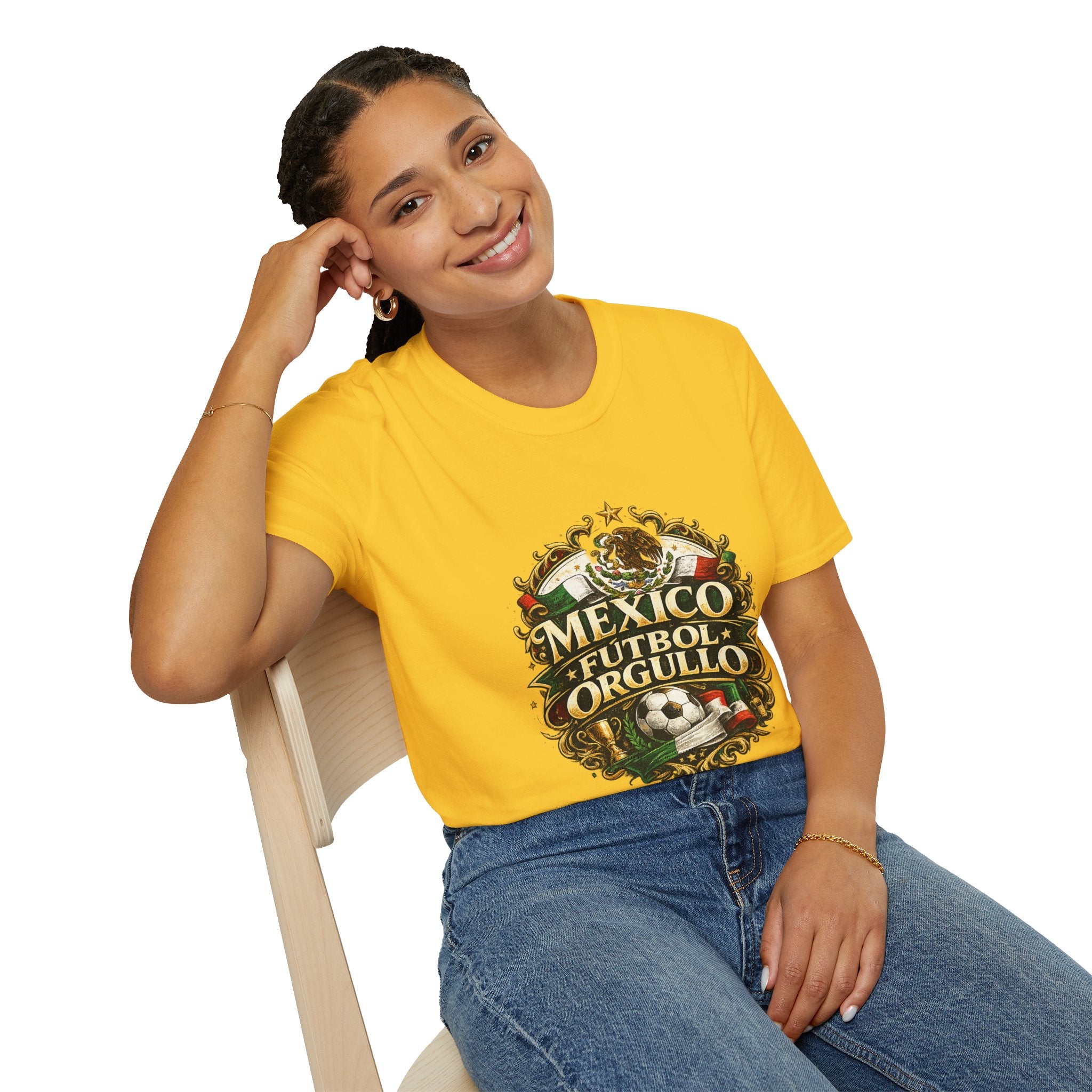 Mexico Fútbol Orgullo T-Shirt — Mexican Soccer Pride Graphic Tee