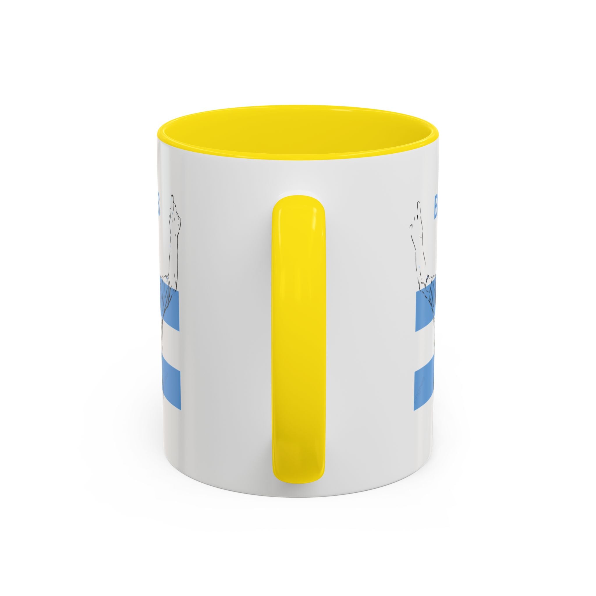 Boss Soccer Player Accent Coffee Mug —