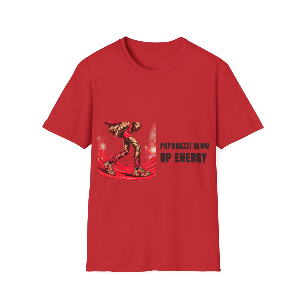 T-Shirt — "Paparazzi Glows Up Energy" Graphic Tee (Bold Pop Art Style) - Trending Now - September 2026