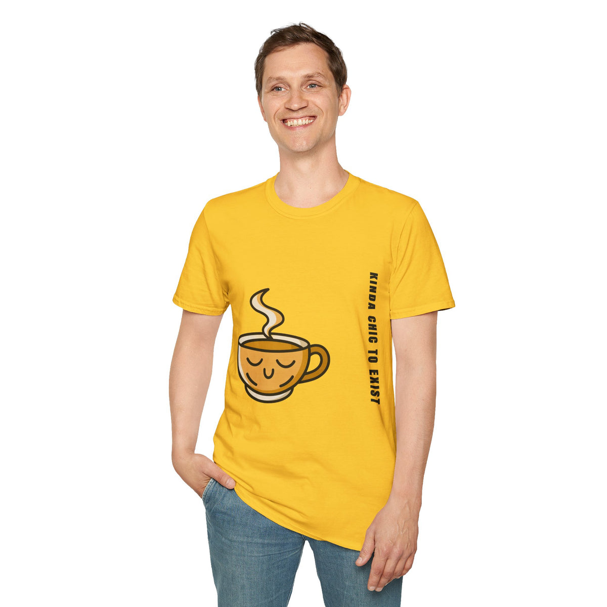 Coffee Cup T-Shirt — Cute Steaming Mug Graphic Tee - Trending Now - September 2026