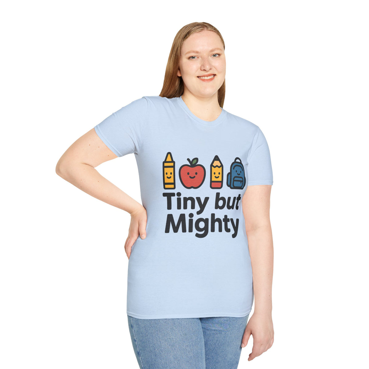 Cute School Supplies Graphic T‑Shirt — Pencil Apple Crayon Backpack Design - Trending Now - August 2026