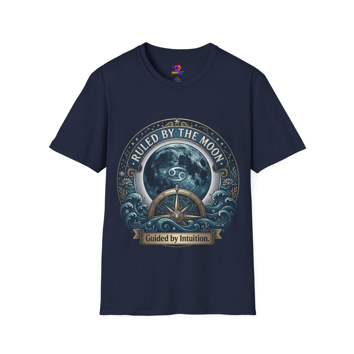 Ruled by the Moon T-Shirt — Moonphase Zodiac Graphic Tee