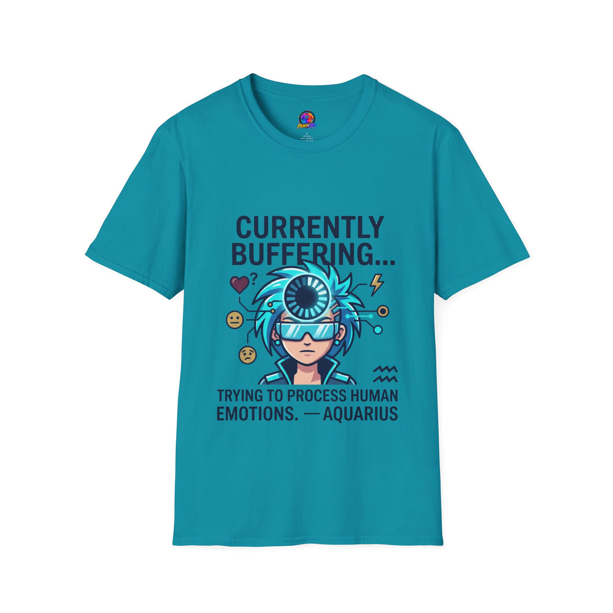 Currently Buffering T-Shirt — Funny Aquarius Zodiac Tee