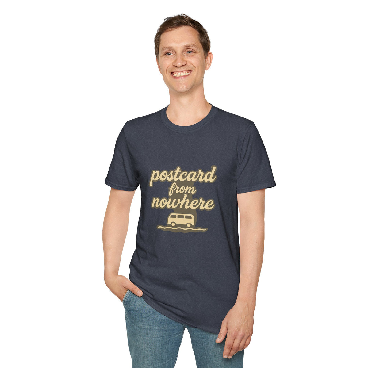 Postcard From Nowhere T‑Shirt – Retro Roadtrip Graphic Tee - Trending Now - August 2026