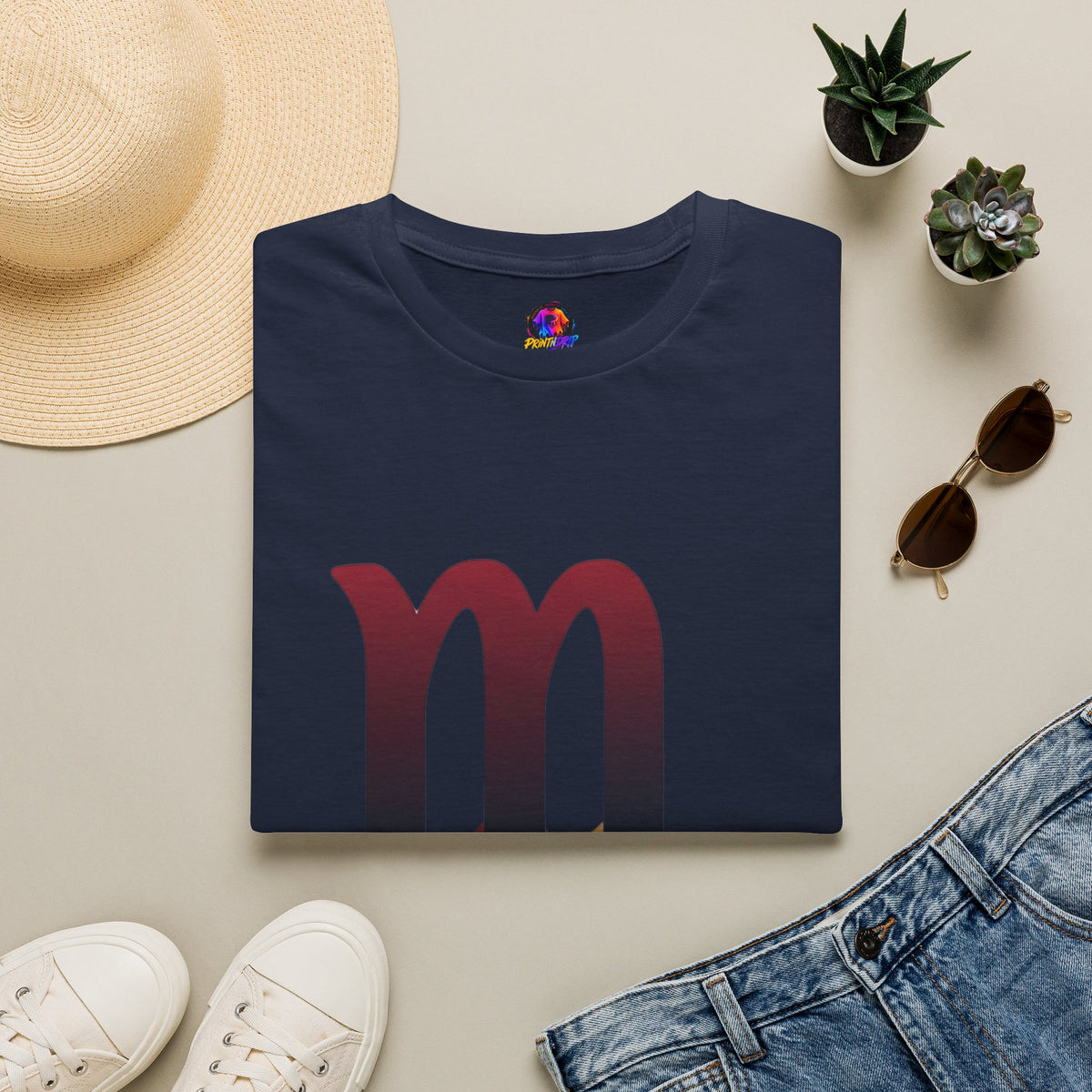 Scorpio Drip Symbol T-Shirt — Zodiac Scorpion Astrology Tee