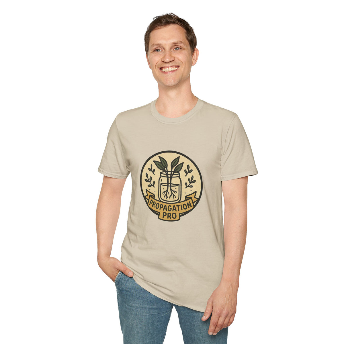 Herbal Apothecary Logo T-Shirt — Botanical Plant Badge Tee - Trending Now - August 2026