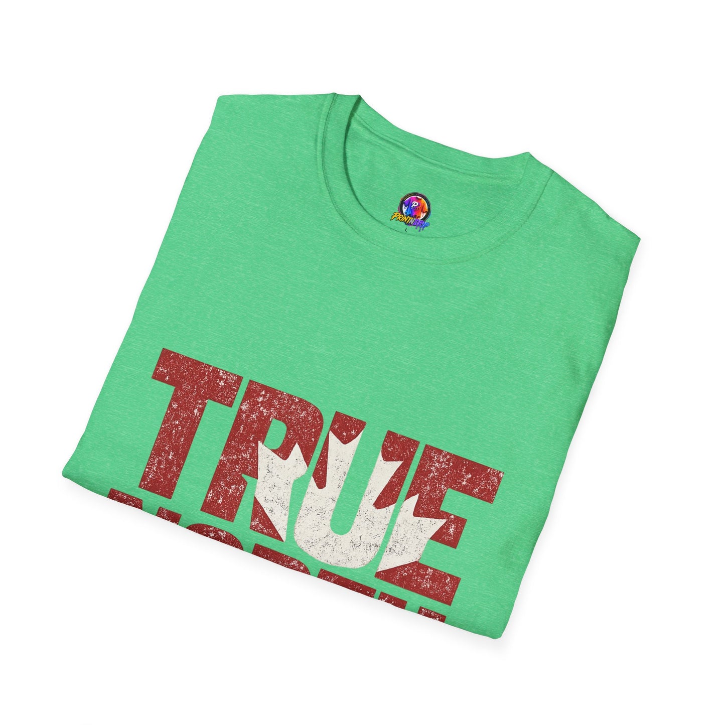 Canada True North Football T-Shirt — Vintage Canadian Leafs Sports Tee