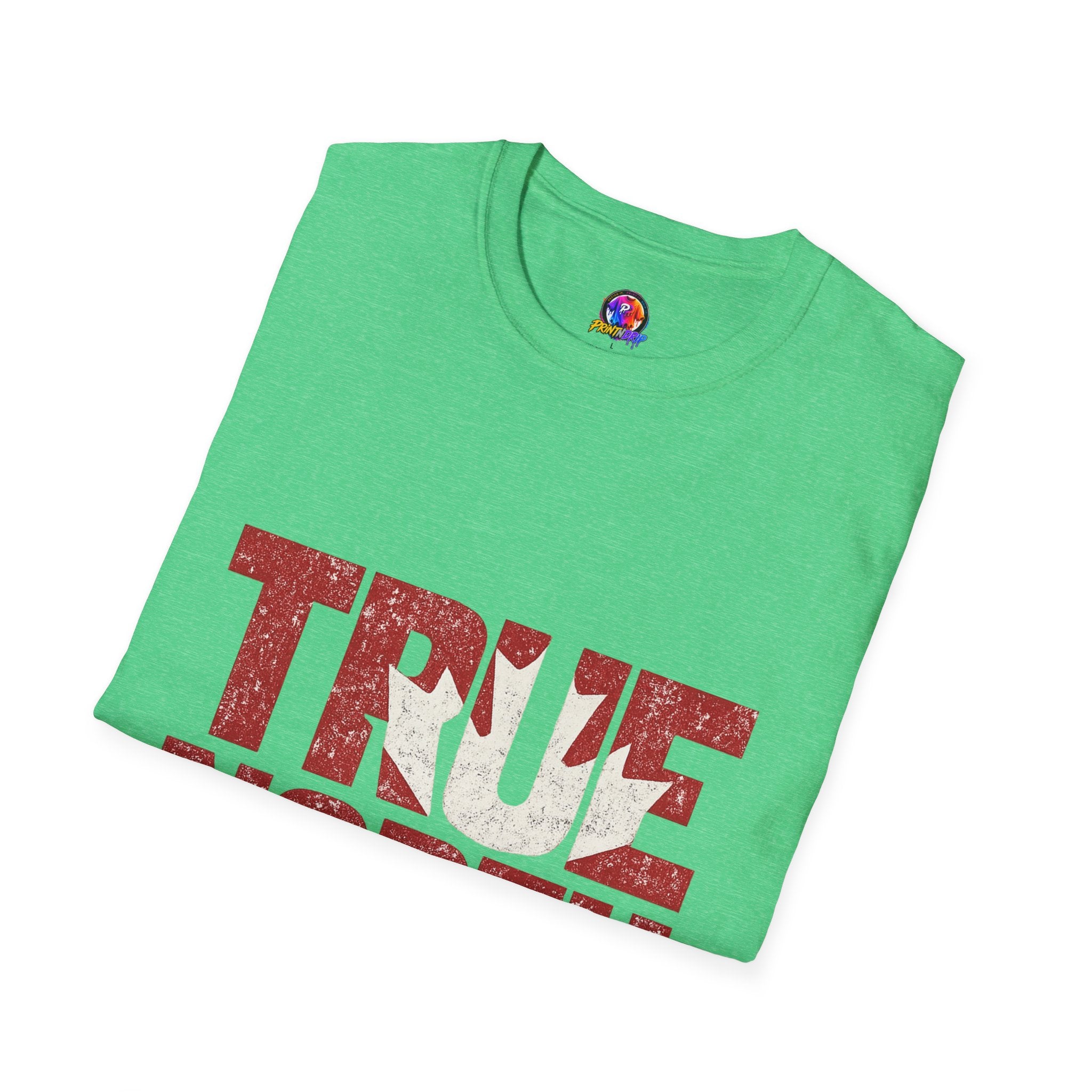 Canada True North Football T-Shirt — Vintage Canadian Leafs Sports Tee