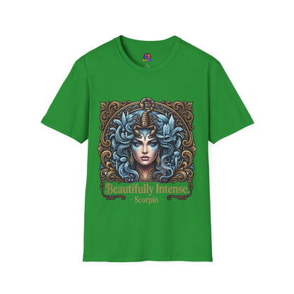Scorpio Astrology T-Shirt — "Beautifully Intense" Zodiac Graphic Tee