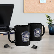 Cancer Zodiac Cancer Survivor Mug — "My Intuition Is Better Than Your Proof" Black Coffee Cup