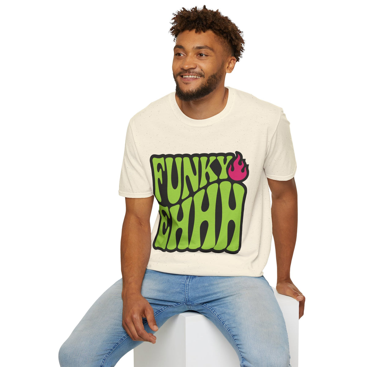 Funky Chili T-Shirt — Retro Psychedelic Green Flame Graphic Tee - Trending Now - August 2026
