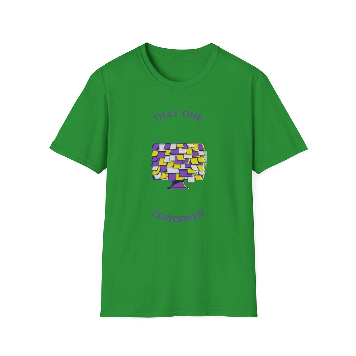 T-Shirt — “That One Coworker” Post-it Notes Funny Office Tee - Trending Now - August 2026