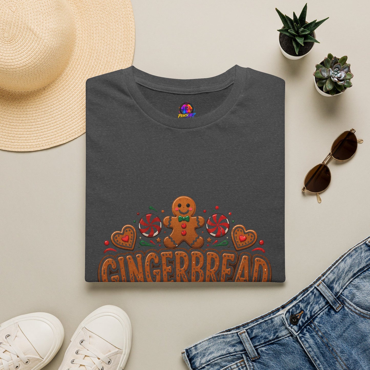 Gingerbread Gang T-Shirt — Cute Holiday Cookie Graphic Tee