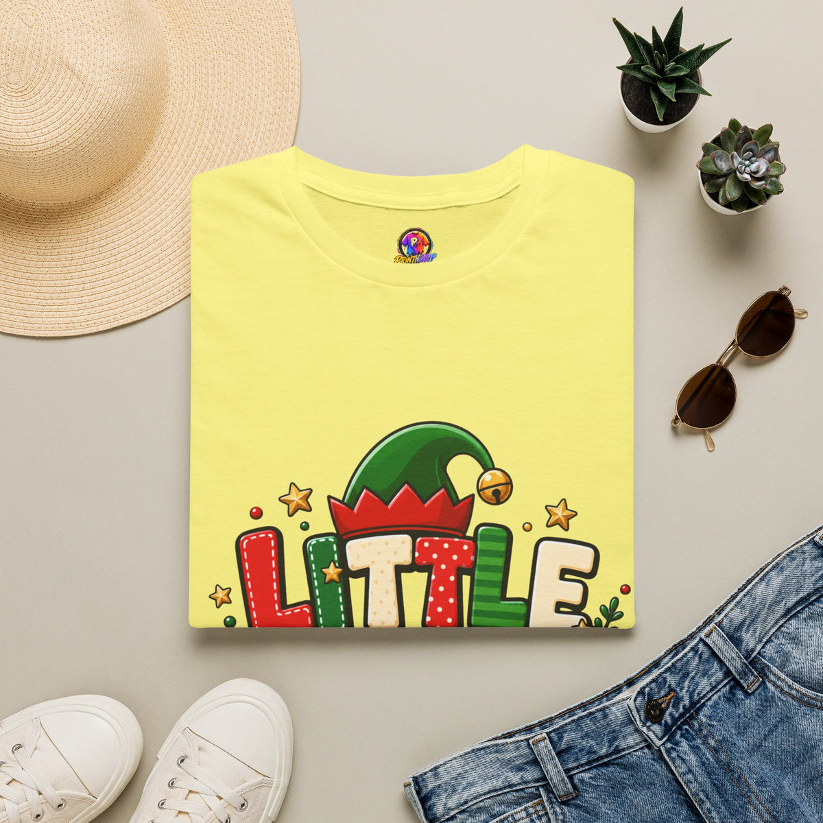 Little Elf Christmas T-Shirt — Cute Holiday Kids/Family Elf Tee