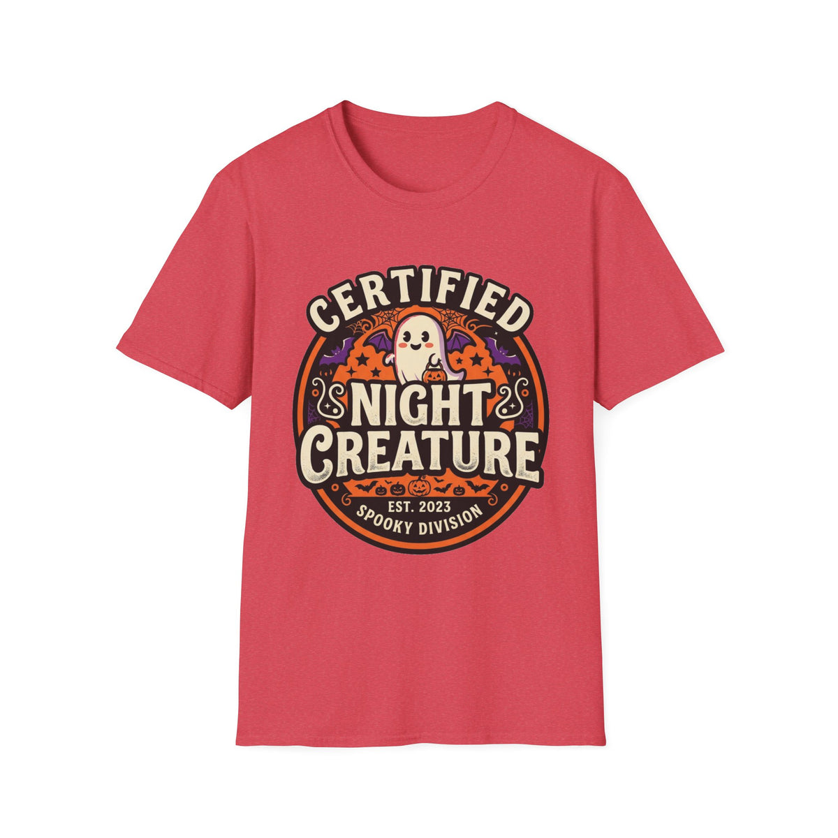 Certified Night Creature T-Shirt – Funny Halloween Bat Lover Tee - Trending Now - August 2026