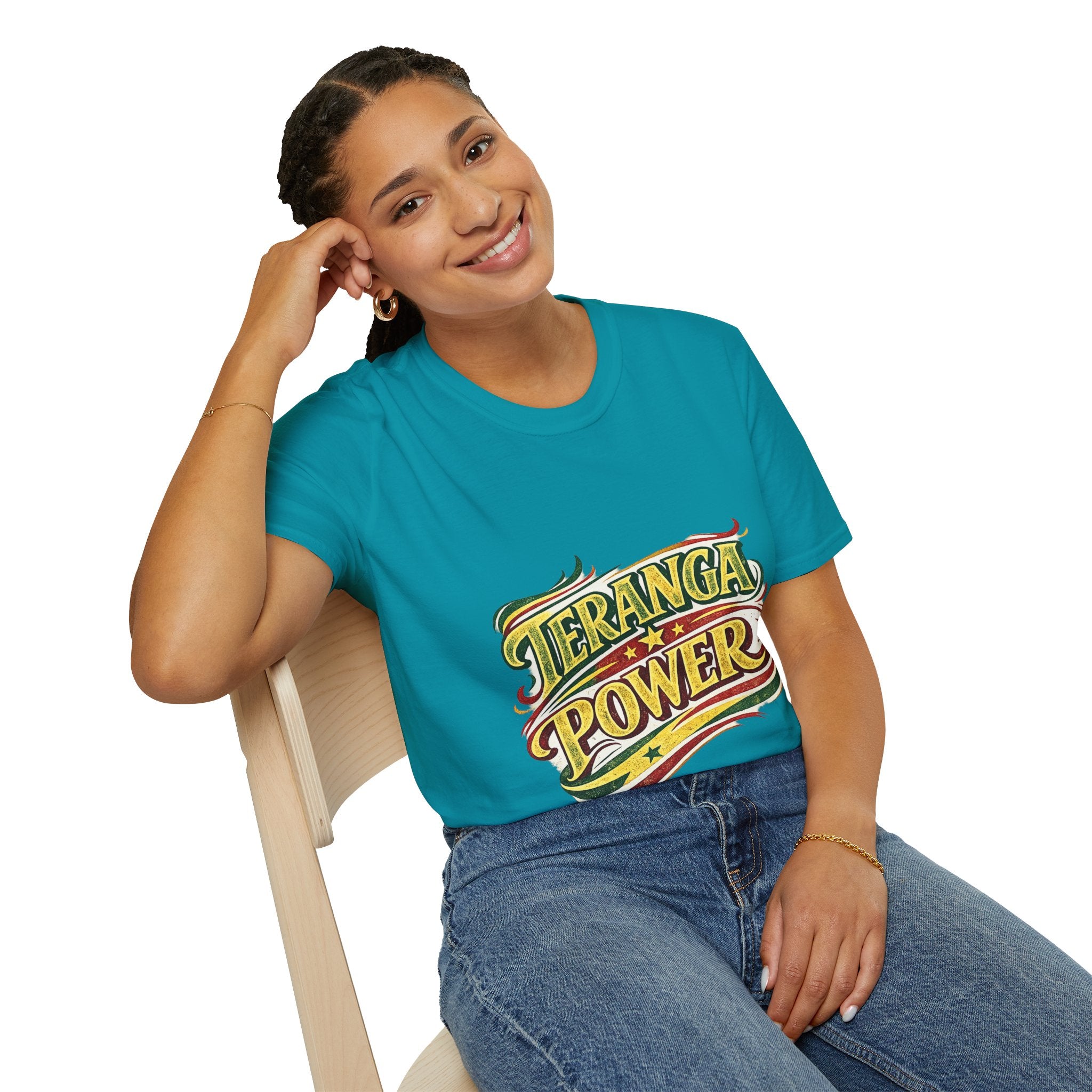 Senegal Teranga Power T-Shirt — Retro Senegal Pride Graphic Tee