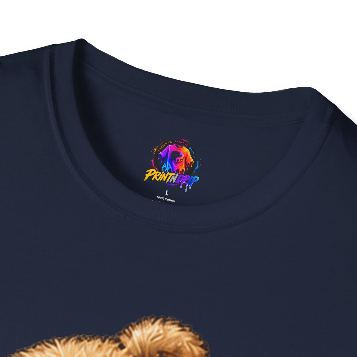 Childhood Cancer Awareness Teddy T-Shirt — "Stronger Brighter Kinder Braver"