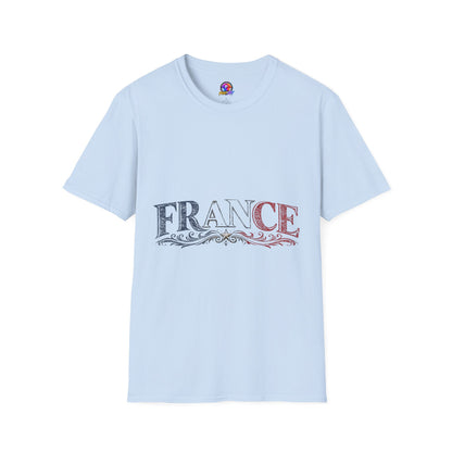 France Vintage Script T-Shirt