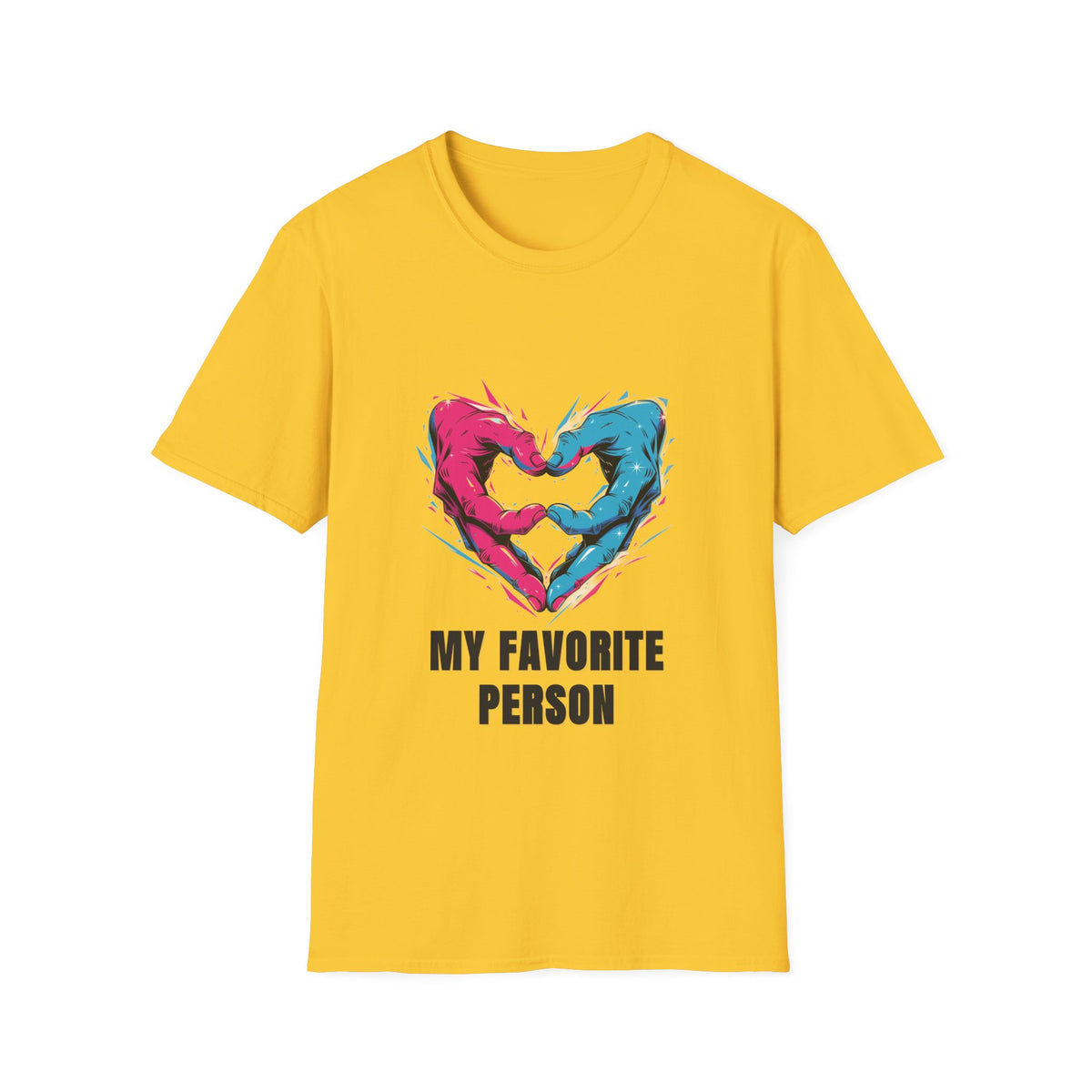 Heart Hands T-Shirt — “My Favorite Person” Couples Graphic Tee - Trending Now - August 2026