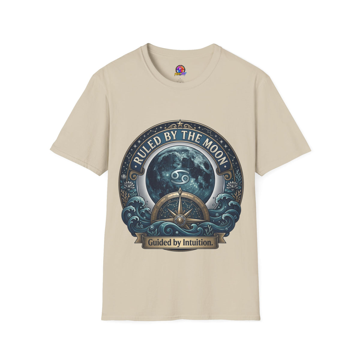 Ruled by the Moon T-Shirt — Moonphase Zodiac Graphic Tee