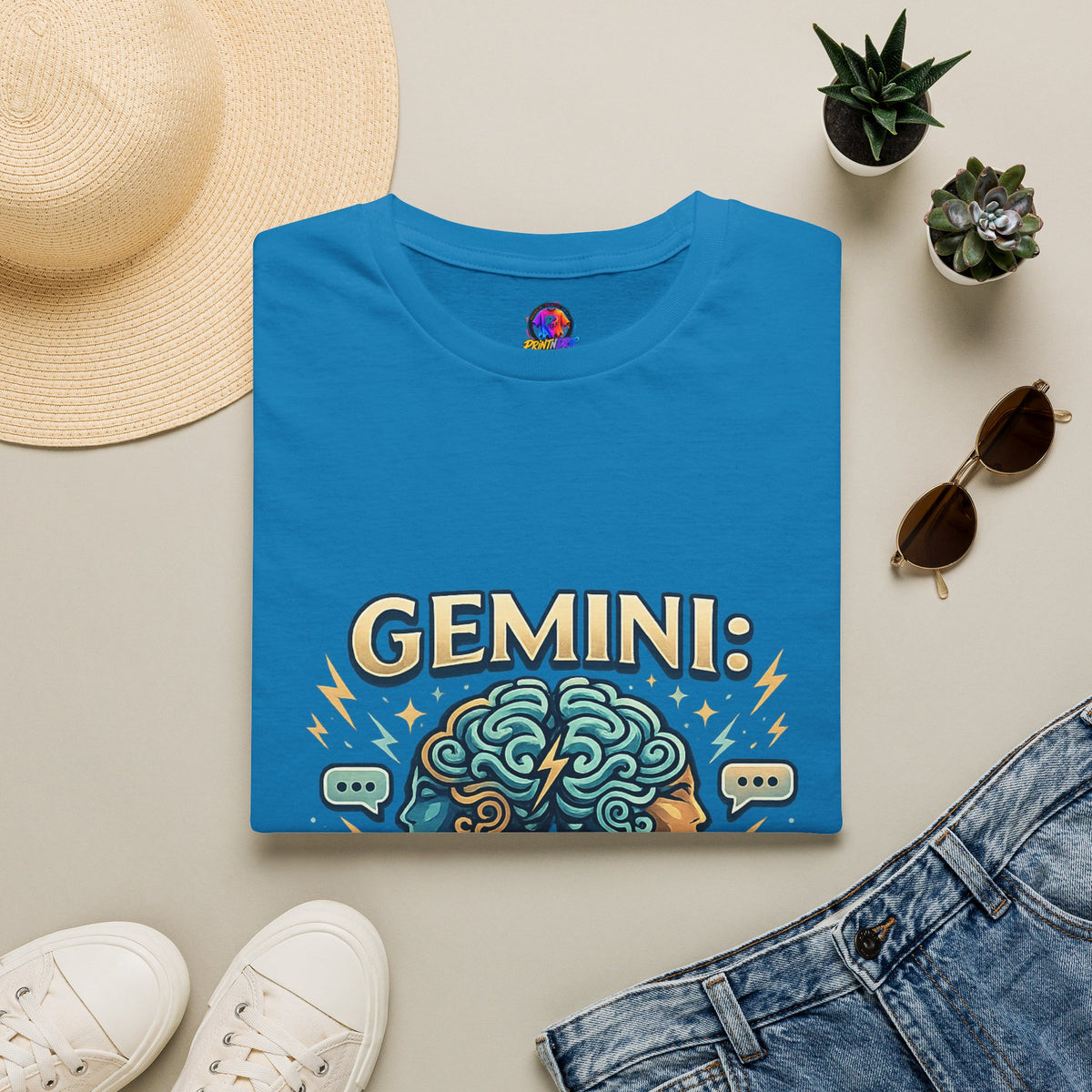Zodiac  Gemini Unisex Softstyle T-Shirt