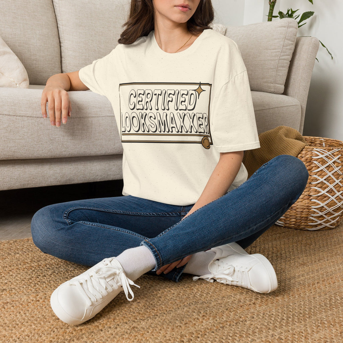 Certified Looksmaxxer T-Shirt — Funny Aesthetic Confidence Tee - Trending Now - August 2026