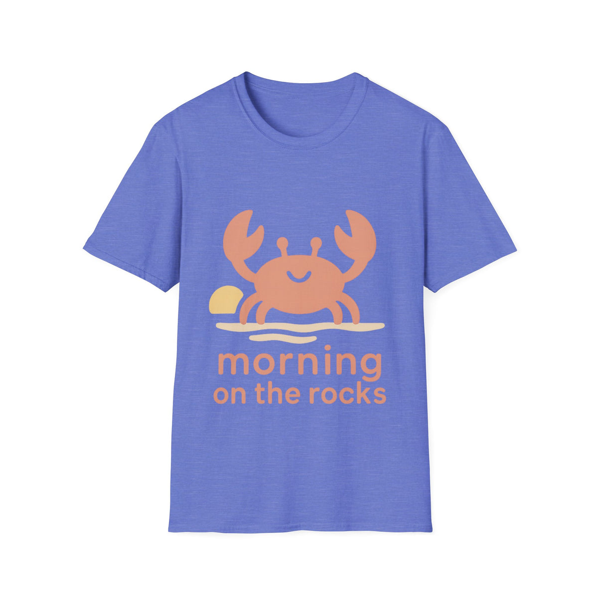Cute Crab Morning on the Coast Graphic Tee - Trending Now - September 2026