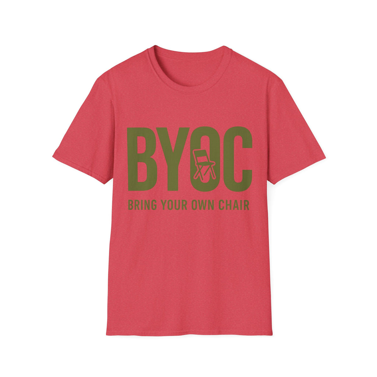 BYOC T-Shirt — Bold Minimalist Text Tee (Bring Your Own Coffee) - Trending Now - August 2026