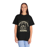 Reading Fox T-Shirt — "Easily Distracted by Reading" Cute Book Lover Tee - Trending Now - October 2026