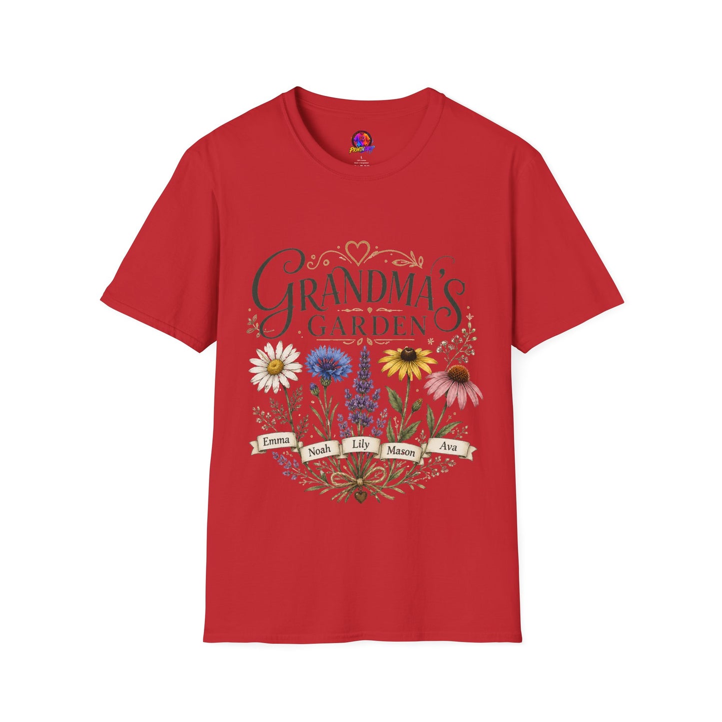 Grandma's Garden T-Shirt — Floral ‘Grandma’s Garden’ Gift Tee