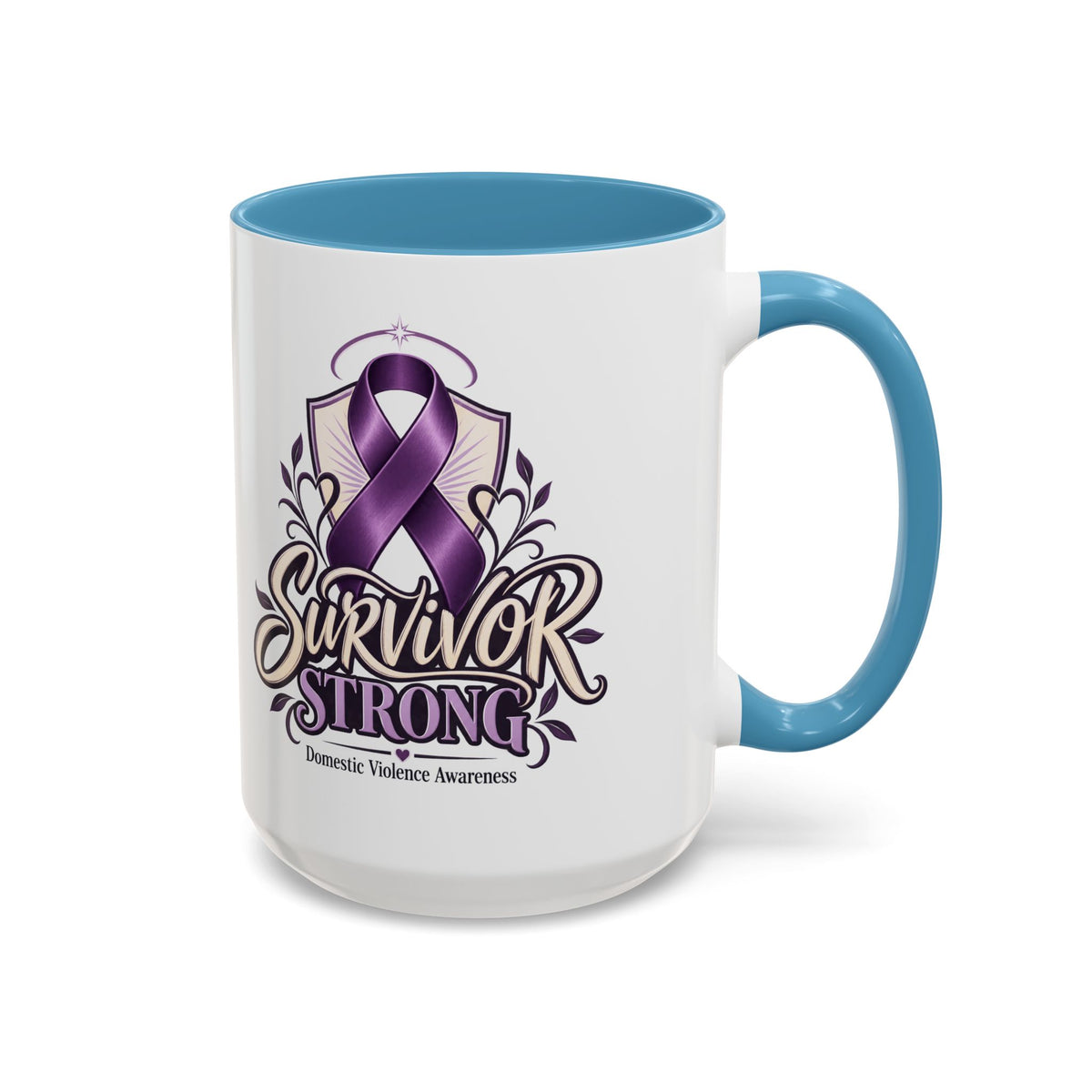 Domestic Violence Awareness Survivor Strong Coffee Mug