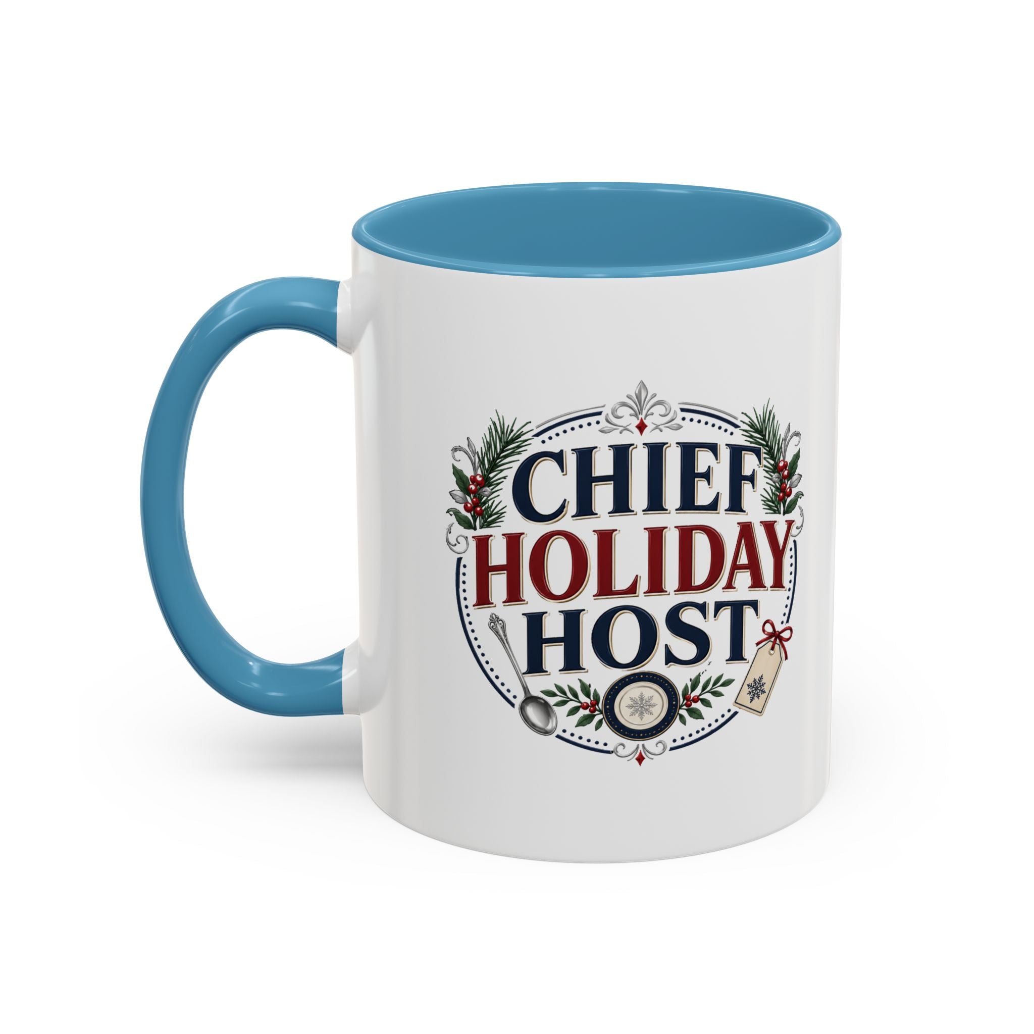 Christmas Chief Holiday Host Coffee Mug — Festive Christmas Morning Gift