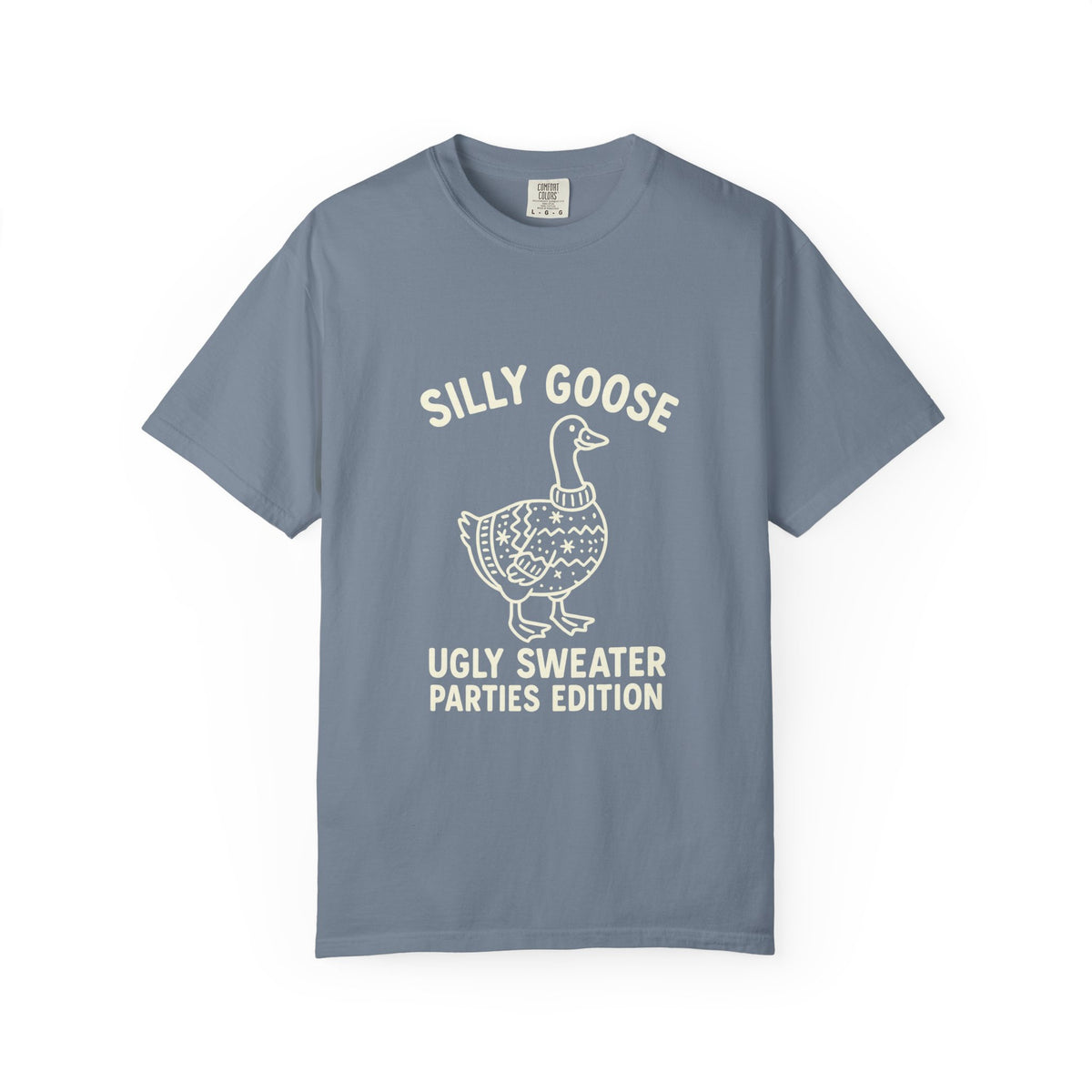 Silly Goose Ugly Sweater Parties Edition T-Shirt - Trending Now - October 2026