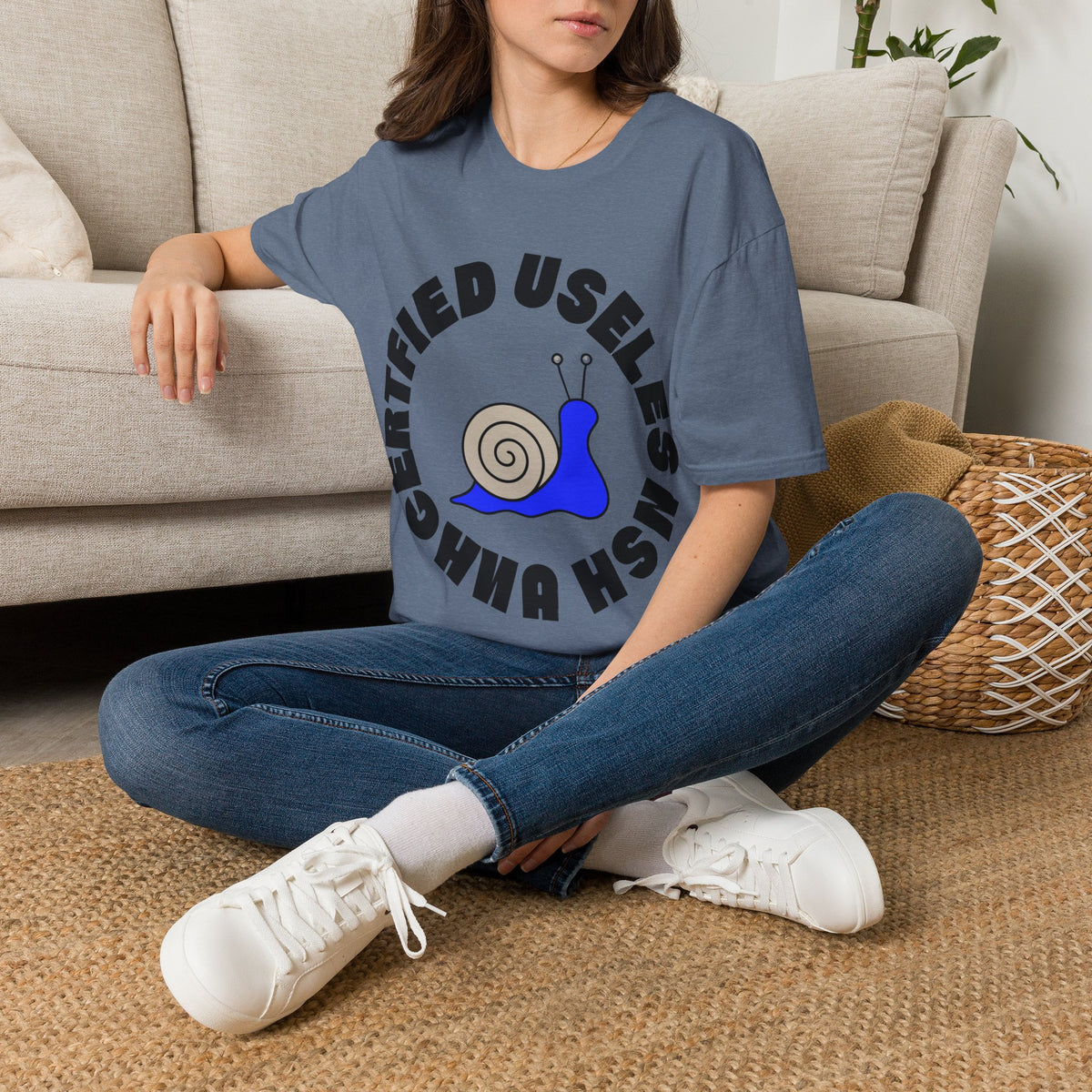 Certified Useless Snail T-Shirt — Funny Cute Graphic Tee for Sarcastic Gifts - Trending Now - August 2026