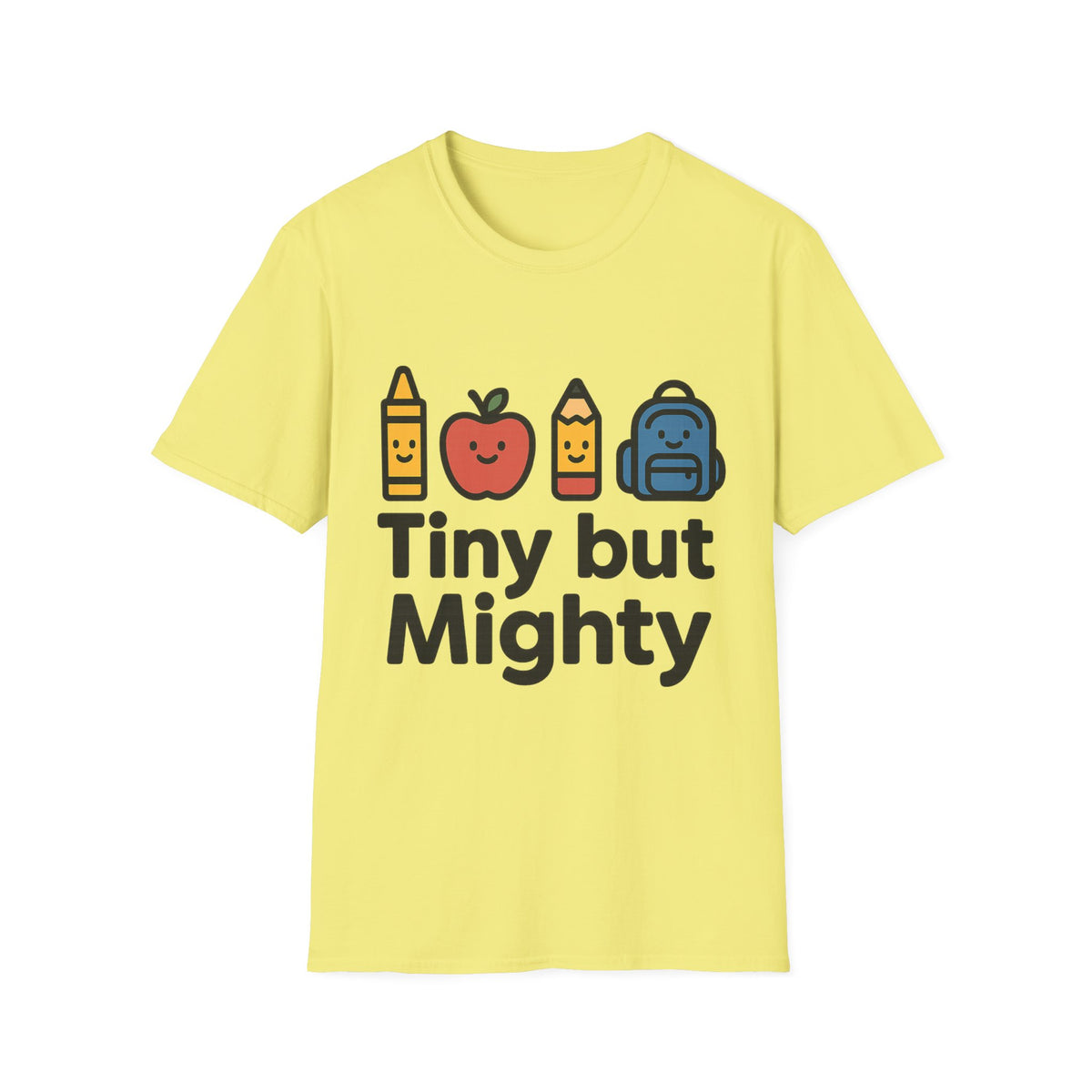 Cute School Supplies Graphic T‑Shirt — Pencil Apple Crayon Backpack Design - Trending Now - August 2026