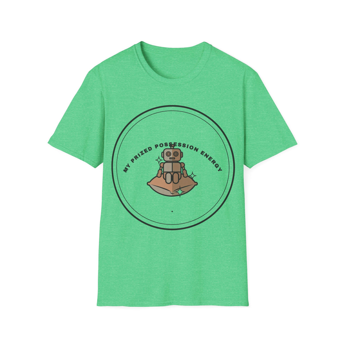 T-Shirt — 'Vaporized Possession Energy' Robot Graphic Tee - Trending Now - September 2026