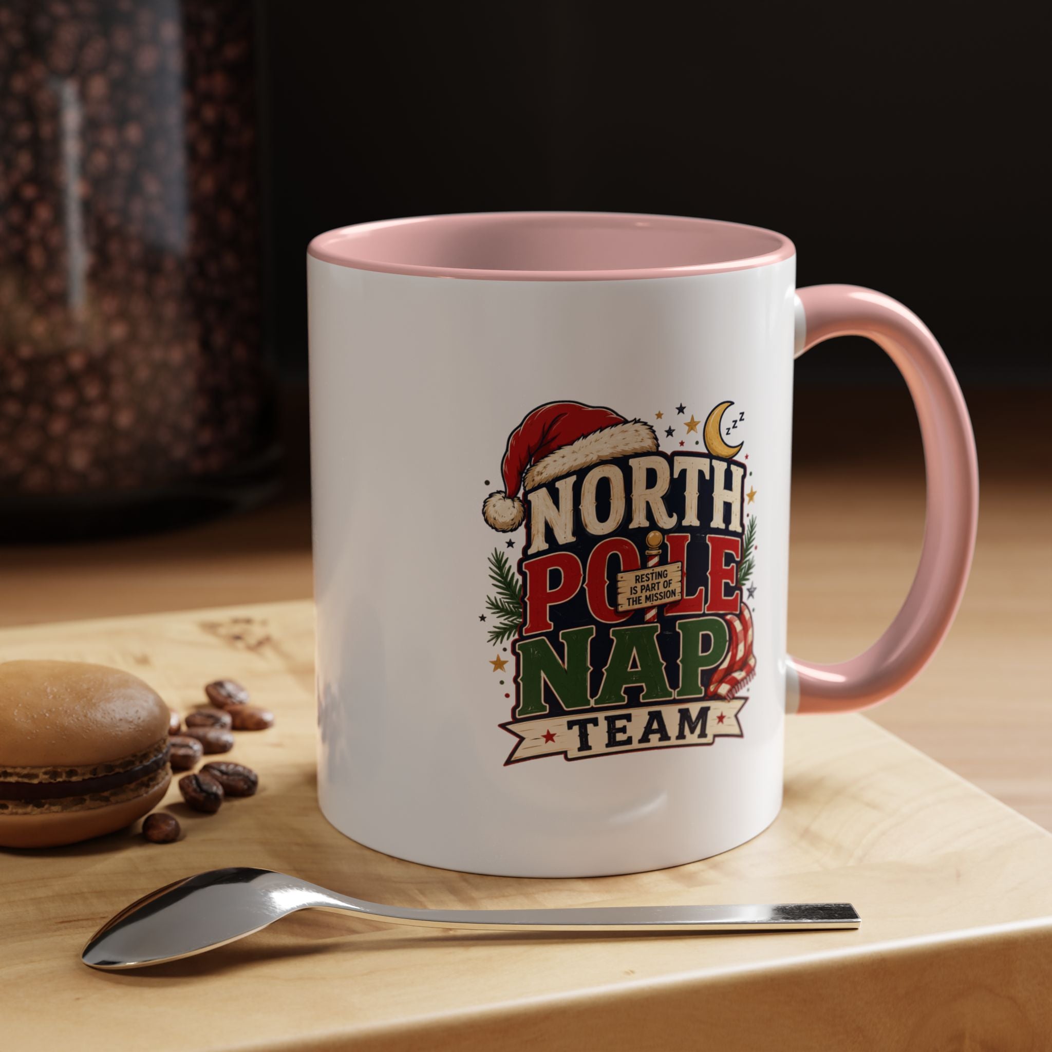 Accent Coffee Mug North Pole Nap