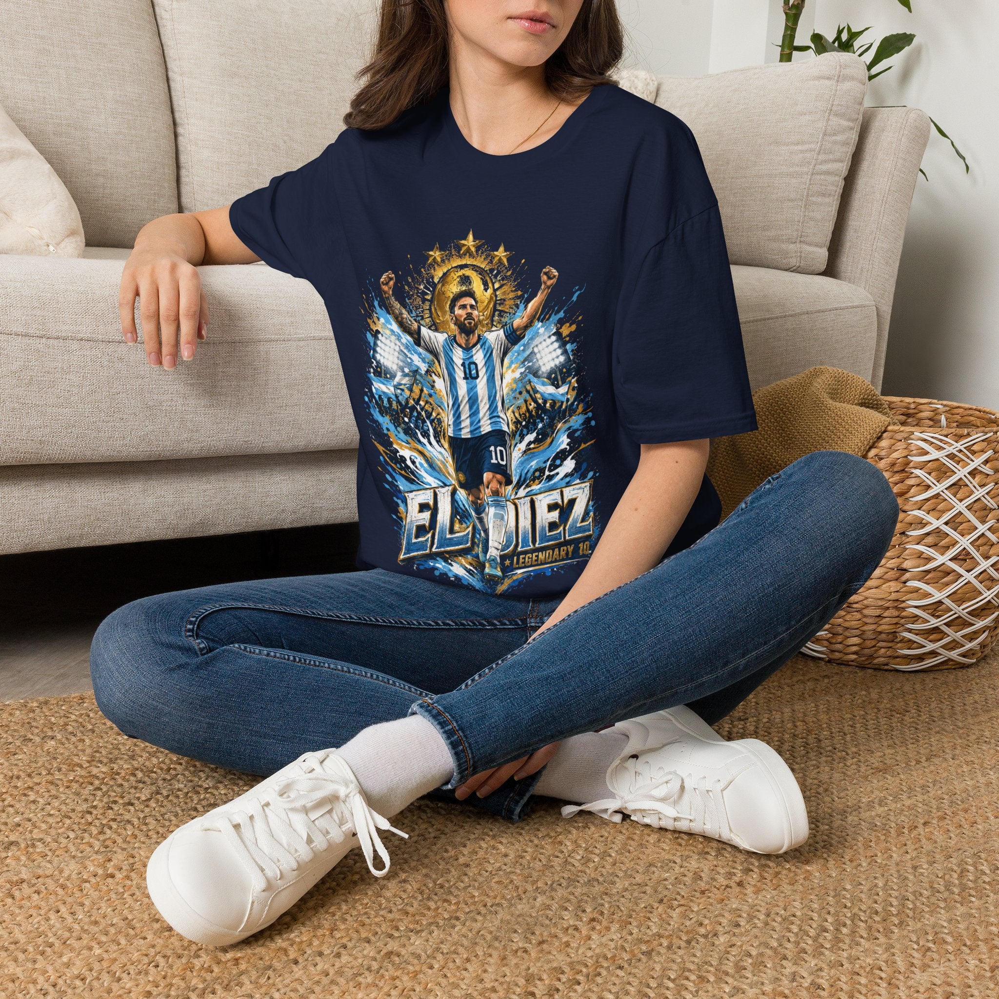 Argentina Soccer Legend 'El Diez' T‑Shirt