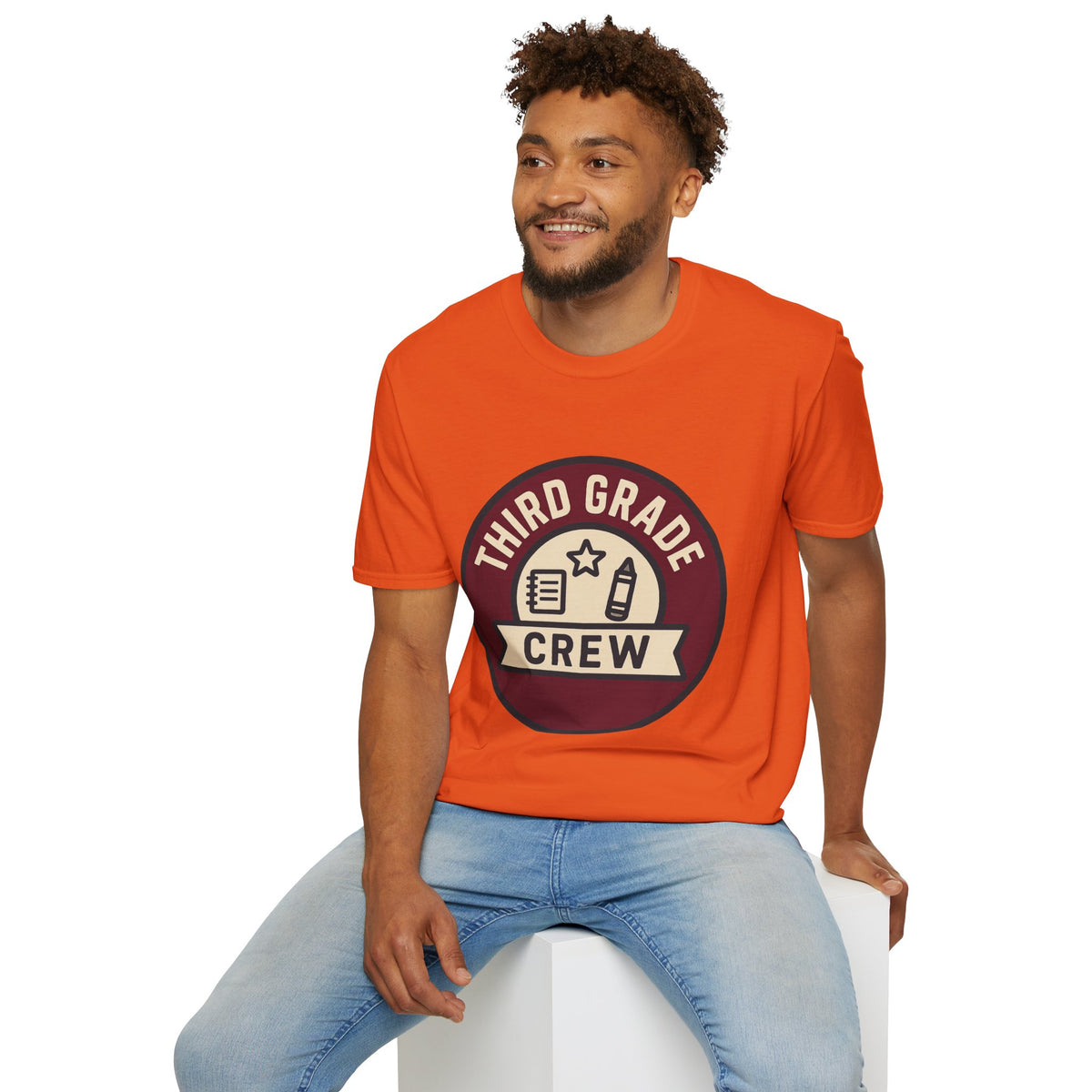 Third Grade Crew T-Shirt — Retro School Teacher & Student Tee - Trending Now - August 2026