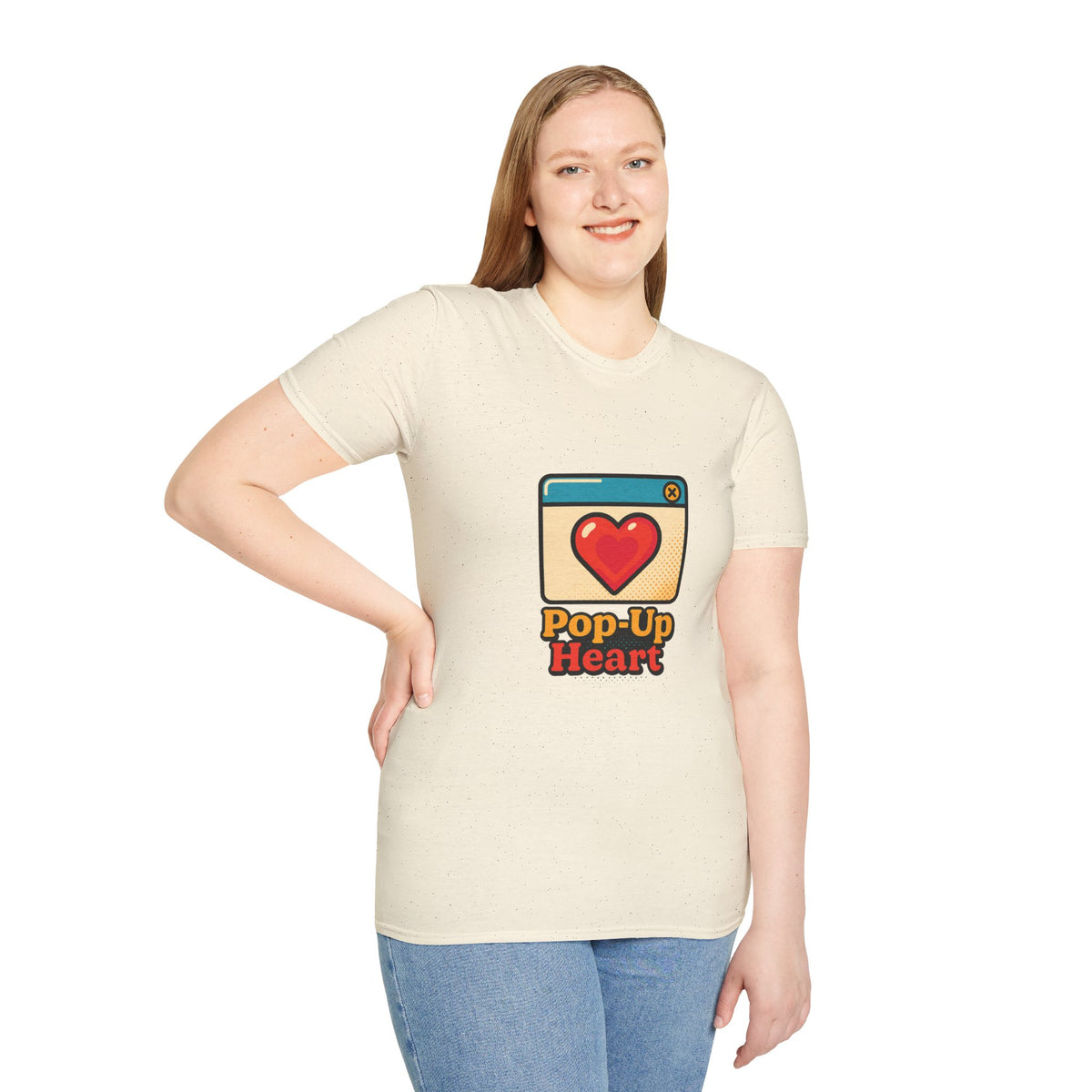 Pop-Up Heart T-Shirt — Cute Retro Heart Graphic Tee - Trending Now - October 2026
