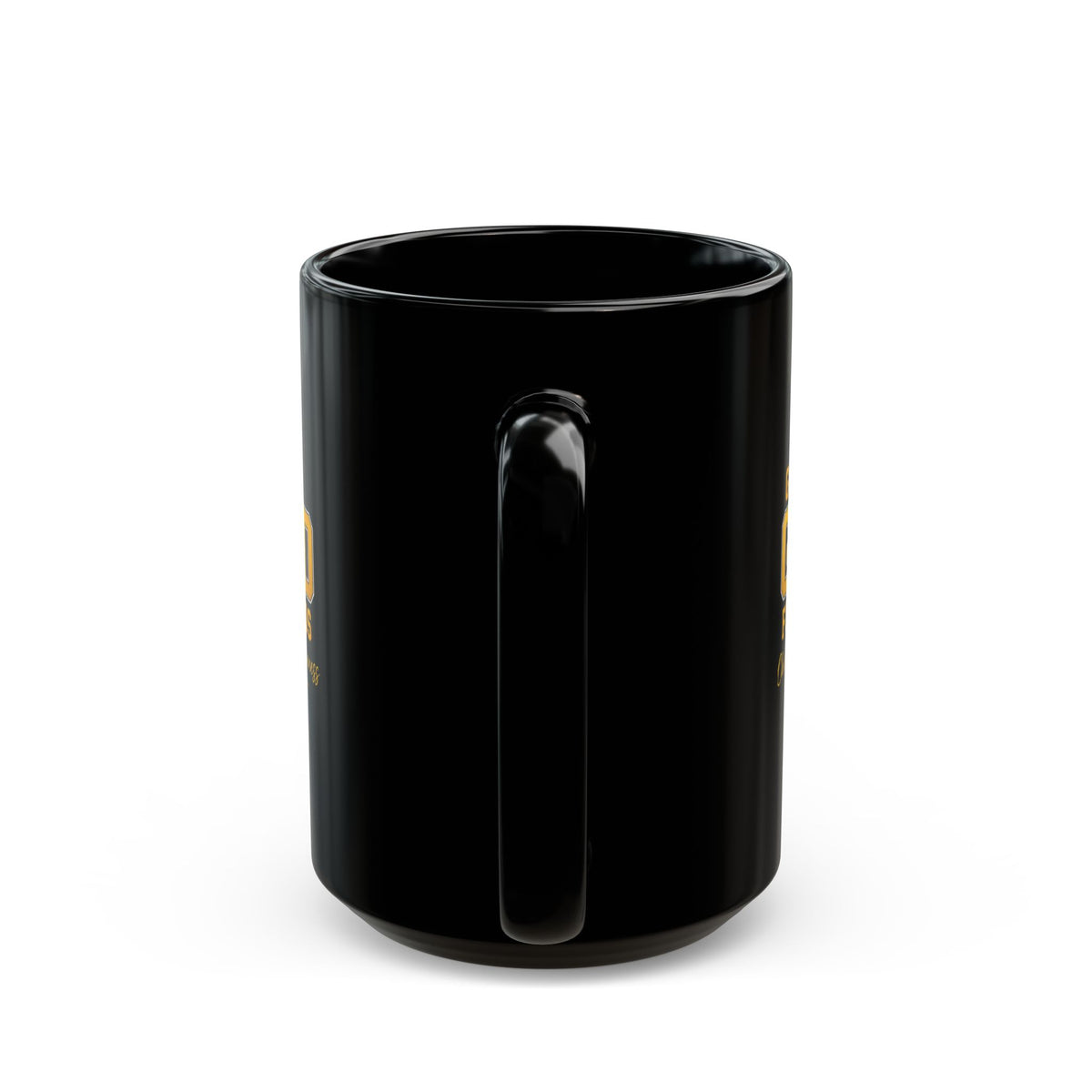 Go Gold for the Kids Black Mug — Childhood Cancer Awareness (11oz, 15oz)