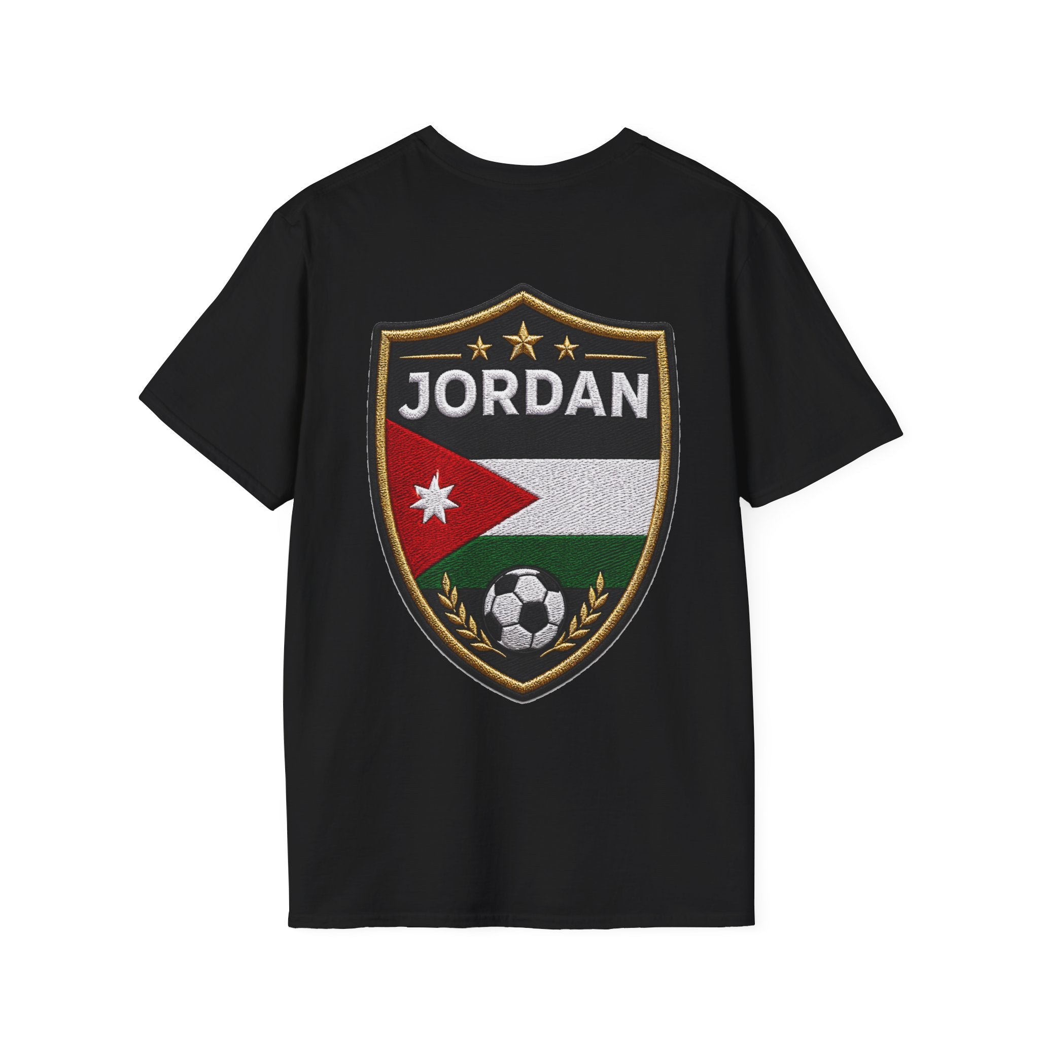 Jordan Soccer T‑Shirt — Desert Courage Flag Design