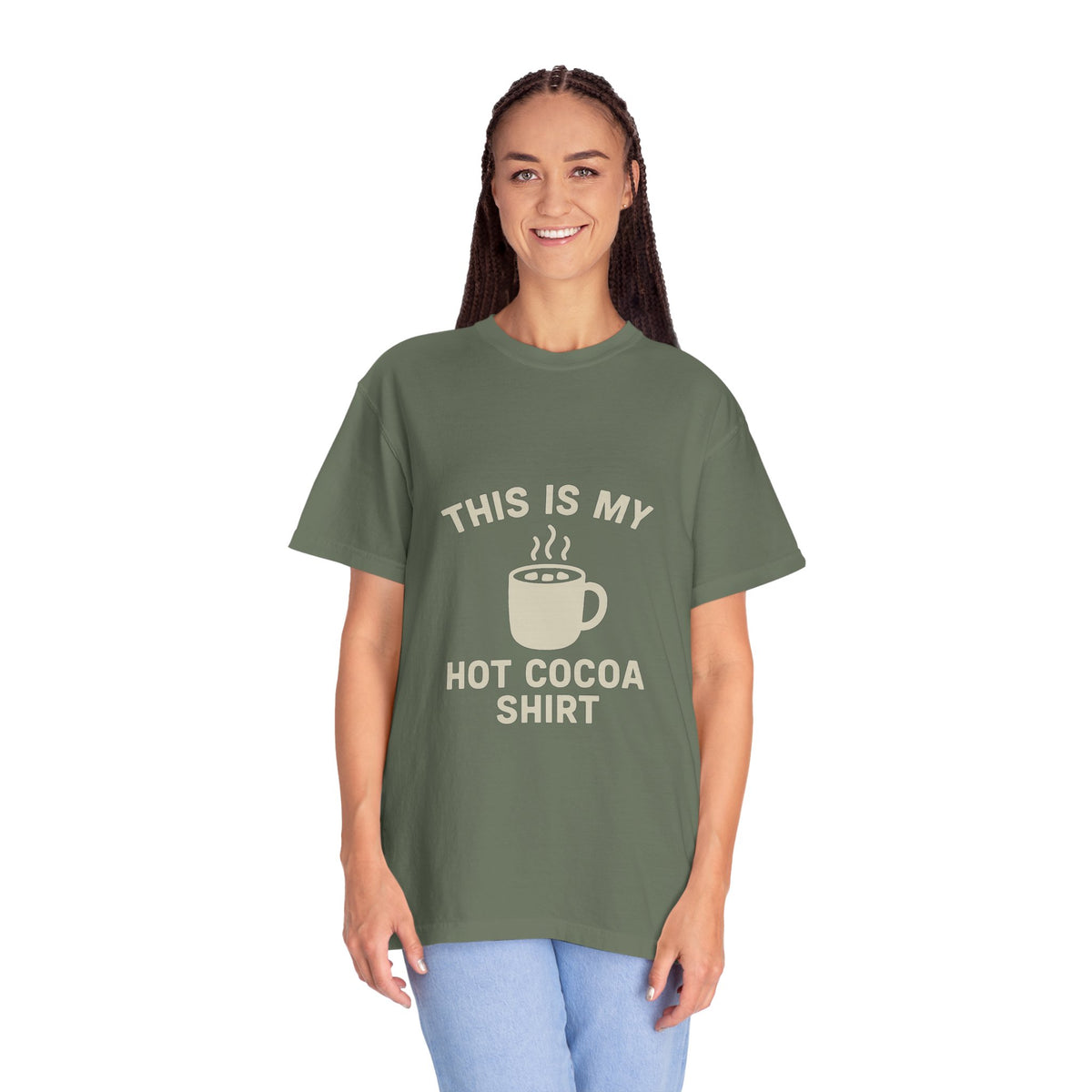 Hot Cocoa Shirt T-Shirt — "This Is My Hot Cocoa Shirt" Cozy Holiday Tee - Trending Now - October 2026