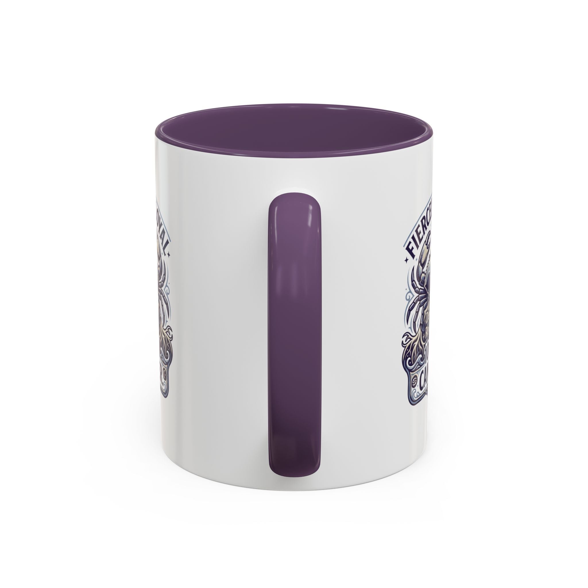 Cancer Zodiac Coffee Mug – "Fiercely Loyal, Deeply Rooted" Accent Mug
