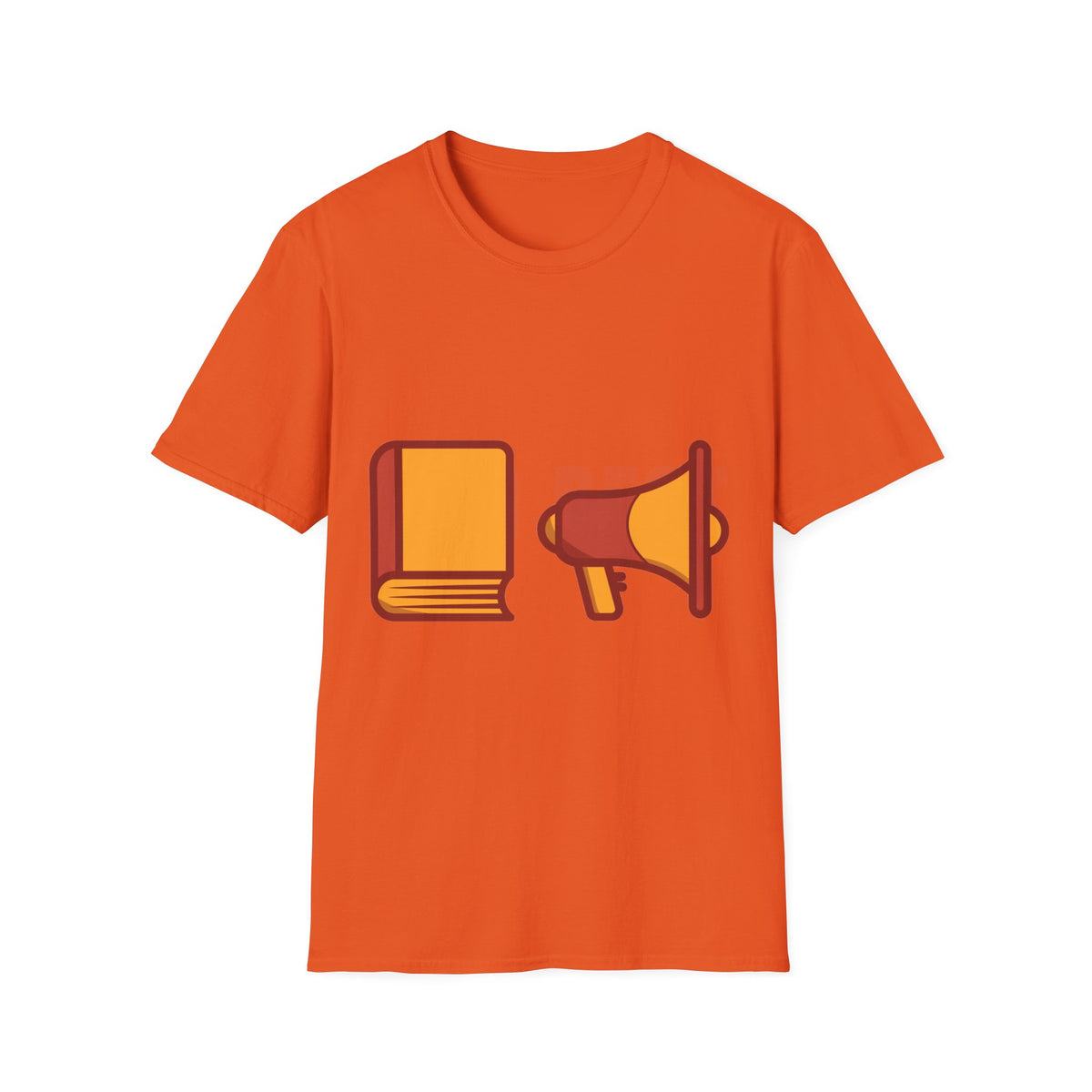 Book & Megaphone T-Shirt — Literary Advocate Tee - Trending Now - September 2026