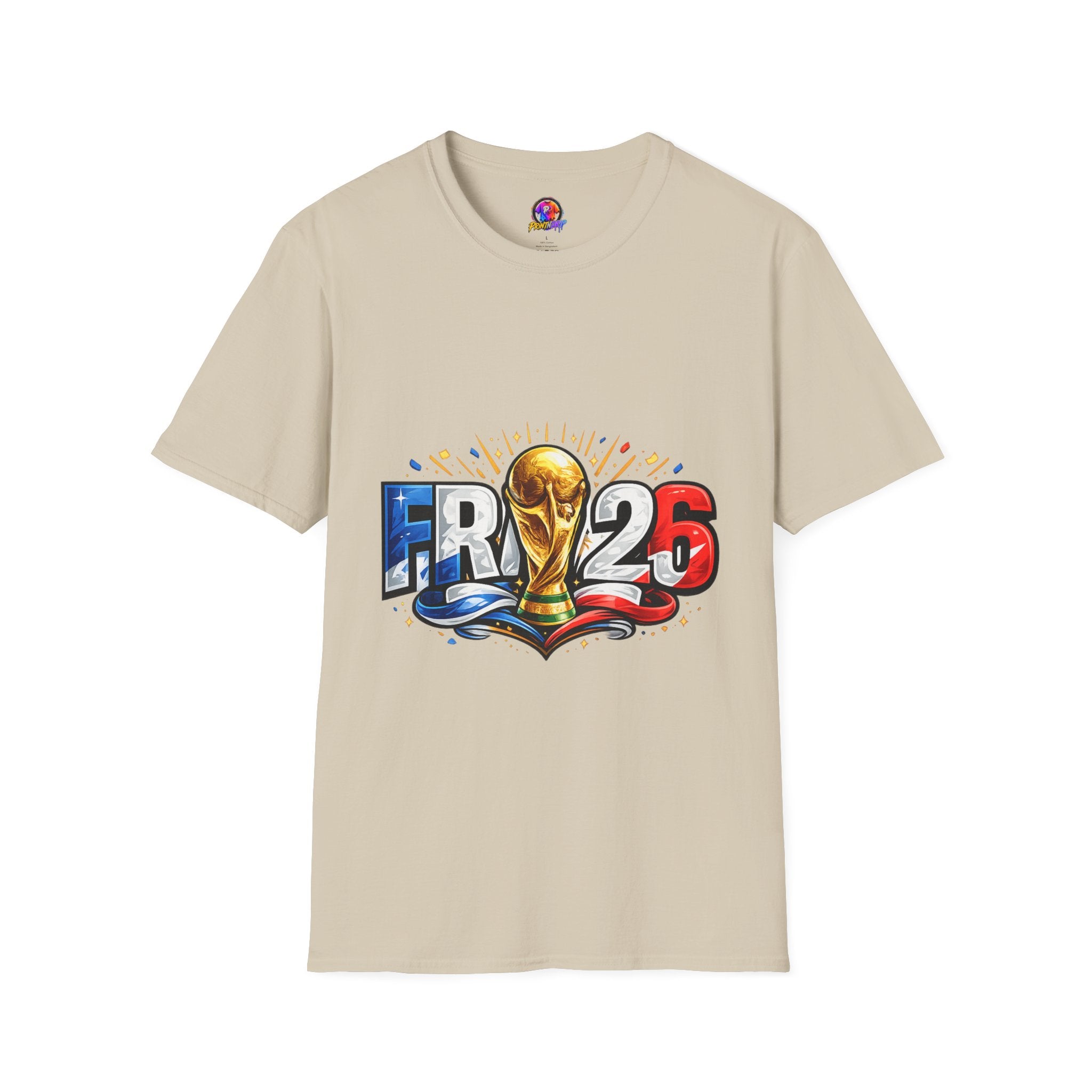 France World Cup Trophy 26 T-Shirt — Soccer Championship Fan Tee