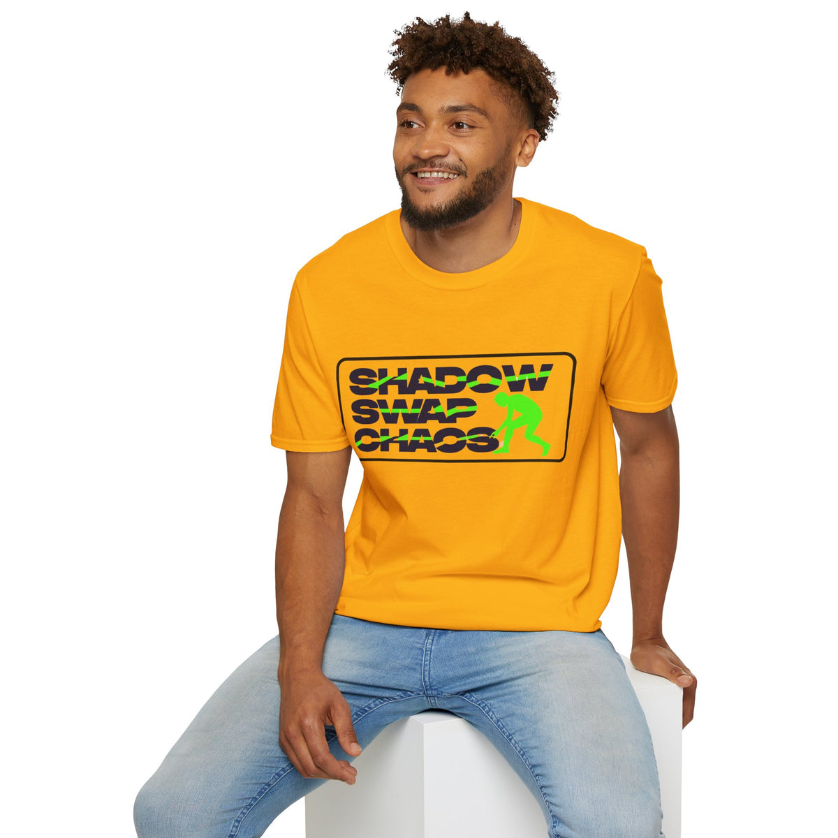 Shadow Swap Chaos T‑Shirt — Retro Neon Graphic Tee - Trending Now - August 2026
