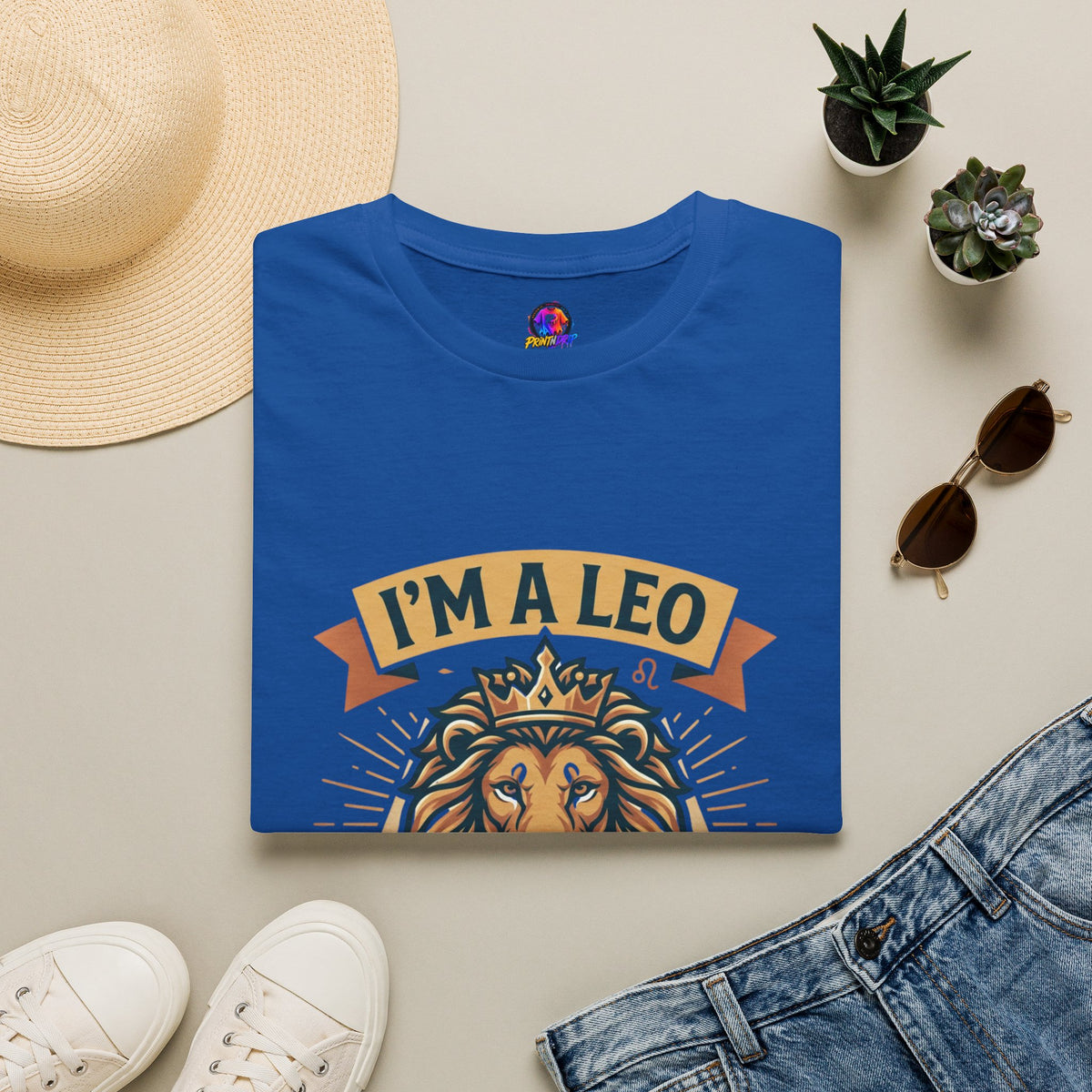 I’m a Leo Lion Zodiac T-Shirt — 'Of Course I’m the Main Character' Horoscope Tee